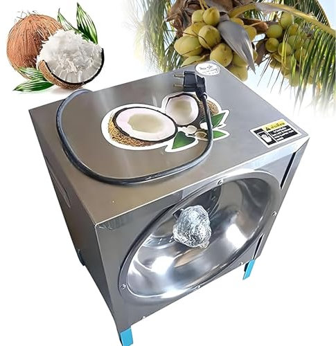 MLYYYDSS Domestic Electric Coconut Scraper Grater, Coconut Shredder, Commercial Coconut Grinder, Coconut Processing Machine for, Restaurant, Bakery, Dessert shopCoconut Processing Store