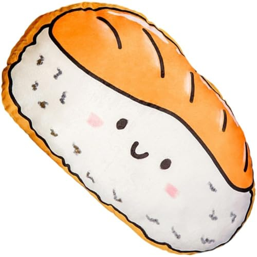 Wudaizhi Gefülltes Plüsch-lebensmittelkissen, Simulation 3D-Sushi-Kissen, Süßes Japanisches Onigiri-Sushi-plüsch-wurfkissen, Weiches Kissen Für Jungen Und Mädchen
