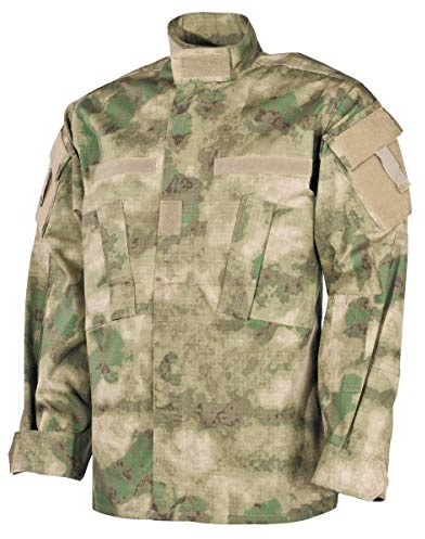 MFH Men's US ACU Ripstop Field Jacket HDT Camo FG Size M