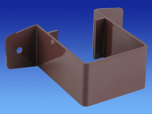 Wavin OSMA 4T833 Brown Pipe Bracket - Stand-Off for 61mm Square downpipe