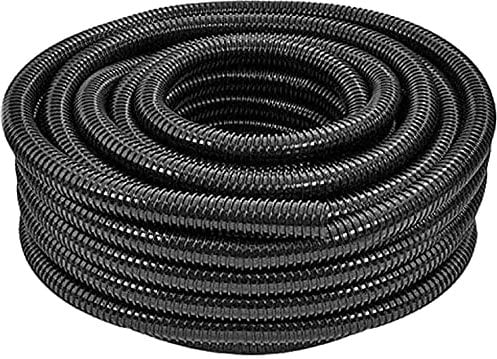 Spares2go Premium Quality 25mm Flexible Fish Pond Hose Flexi Pump Pipe (5 Metres)