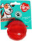 Aimé Hundespielzeug Play Strong Ball – sehr robuster Ball – Zubehör einfach zu verstauen und zu transportieren – Robustes Spielzeug – für das Wohlbefinden des Hundes – Farbe Rot – 6 cm