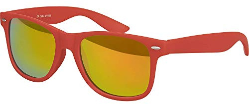 Balinco Sonnenbrille UV400 CAT 3 CE Rubber - mit Federscharnier für Damen & Herren