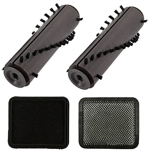 SPARES2GO Roller Bar Brush & Filter Kit for G-Tech AirRam AR01 AR02 AR03 AR05 DM001 Vacuum Cleaner (Brush Bar + 2 Filters)