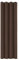 Deconovo Rideaux Occultants Isolant Thermique Anti Froid, 140x240 CM (Largeur x Hauteur), Design Moderne à Oeillets, Rideaux pour Chambre Gar?on, Chocolat, 1Pièces