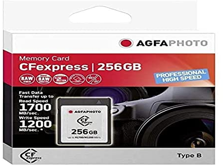AgfaPhoto CFexpress 256GB Professional High Speed Marke Agfaphoto, Schwarz