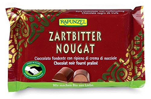 Rapunzel Zartbitter Nougat Schokolade HIH (1 x 100 g) - Bio