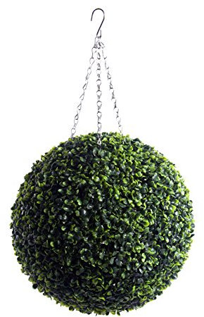 Best Artificial 38cm Green Boxwood Topiary Ball