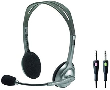 Logitech Auriculares estéreo H110 - Auriculares Negros