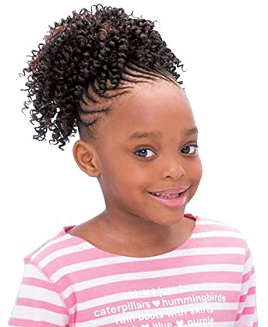 Freetress Cork Screw Drawstring Ponytail For Kids 1B