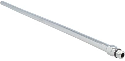 tecuro Sanitärarmaturen Anschlussrohr M10x1 lang - Ø 10 mm x 500 mm - verchromt