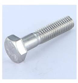 Corpo di bullone filettatura parziale, acciaio inox A2 Testa Esagonale 8 x 50