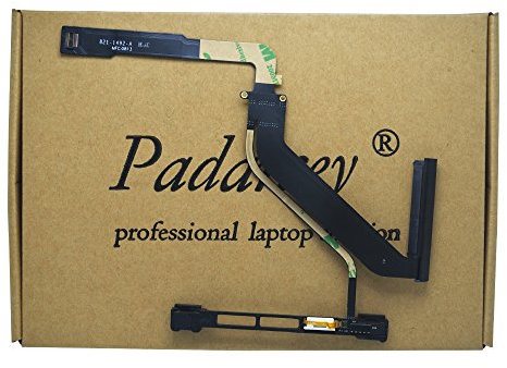padarsey 923–0084 HDD Festplatte HD Kabel w/IR/Sleep/HDD Kabel mit Halterung 821–1492-a für MacBook Pro 38,1 cm A1286 MID 2012 (MD103 MD104)