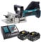 Makita DPJ180 18V LXT Cordless Biscuit Jointer with 2 x 6Ah Batteries & Charger