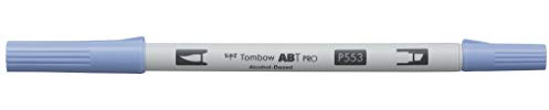 Tombow ABTP-553 Alkoholbasierter Marker ABT PRO zwei Spitzen mist purple