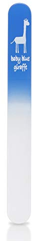 Baby Nail File by baby blue giraffe The Original Glass Baby Nail File… (Blue)