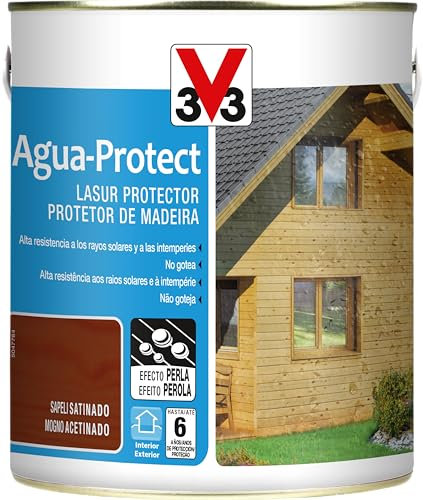 V33 - Protector decorativo agua protect sapeli 2,5l