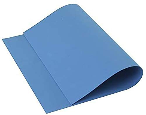 VIGIVISION Goma Eva 10 láminas 40x60 cm, 2mm Color Azul Claro.