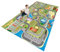 ZFHNYJWKL Kinder spielteppich Auto Jungen & Mädchen Teppich Straßenteppich Bauteppich Stadtstadt Lernbereich Teppich Pädagogischer Antirutsch für Kinderzimmer Grau Blau Grün(B,140X200CM)
