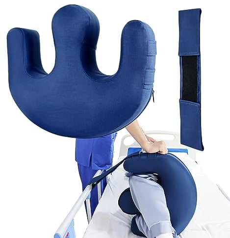 LOSCHEN Aufblasbare Patient Drehen Gerät, U-förmige Kissen Anti-Dekubitus gelähmt, Patient Drehen Kissen Shift Nursing Tool für ältere Menschen, Bed Care Products Hilfe der älteren Menschen