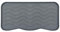 e-floor Schuhabtropfschale | 38cm x 75cm | XXL Grau | Schuhmatte | Schuhablage | Schuhunterlage | Abtropfschale für Schuhe Regen Herbst Winter | Anti-Rutsch | große Schuhunterlage | Napfunterlage