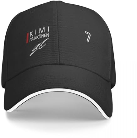 ZAMASS Basecap Kimi Räikkönen Mütze Baseballmütze Baseballmütze Herren Mützen Damen Wintermützen Herren Damen Geschenk