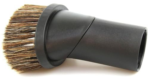 Premium Buse pour Meubles adaptée pour Quelle, Quigg, Rowenta, Salco | avec des brosses Douces en CRIN de Cheval | avec tête pivotante | Diamètre: 35 mm | Brosse, suceur d'aspirateur