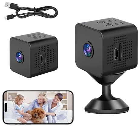 Bqweun 1080P Camaras Vigilancia Domicilio WiFi, Visión Nocturna, Detección de Movimiento, Camara Vigilancia WiFi Exterior, Camaras de Vigilancia sin Cables, Camara Vigilancia WiFi Interior (1)