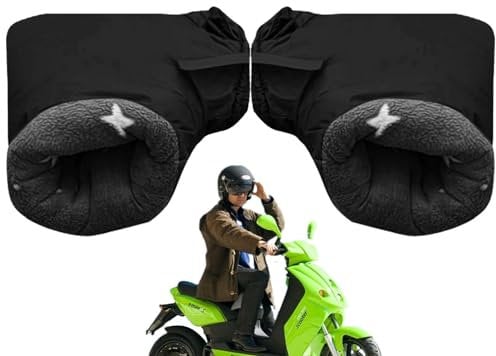 Handlebar Gloves - Handlebar Gloves, Insulated Cycling Gloves | Windproof Warm Handlebar Gloves, Accessories for Battery Operated Motorcycles, Scooters, Folding Bikes, Winter Gloves