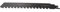 SAROAD Säbelsägeblatt, Hartmetall, Wolframkarbid zum Schneiden von porösem Beton, Faserzement, Ziegel, 240 mm