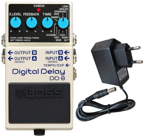 Boss DD-8 Digital Delay Effektgerät + keepdrum Netzteil