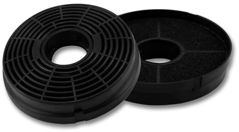 Xiciki 2PCS Carbon Filter Compatible with Respekta Lamona HJA2480 HJA2908 LAM2401 Cooker Hood, Charcoal Filters for Cooker Hood, Carbon Filter Extractor Fan to Clean the Air