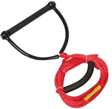UKCOCO Corda Per Sci Nautico Fune Di Trazione Corda Da Allenamento Corda Galleggiante Cinghie Di Fissaggio Per Gli Sci Corde Per La Barca Corda Da Wakesurf Corda Per Wakeboard Pp Rosso