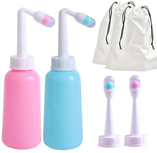 Postpartum Perineal Wash Bottle Portable Bidet -500ml for Travling Outdoor | Women Peri Recovery Postpartum Care After Birth Postpartum Clean New Mum Maternity Essentials