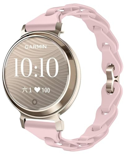 Chofit Armband kompatibel mit Garmin Lily 2/Lily 2 Classic/Lily 2 Active, Ersatz-Silikonband, buntes Armband, 14 mm, Uhrenarmbänder, Zubehör