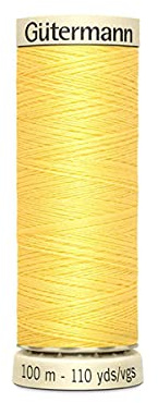 Gutermann Sew All Thread 100M Reel 852 Daffodil