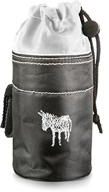 Donkey Products Bottle Bag Bike Bag, Fahrradtasche, Radtasche, Flaschentasche, Schwarz / Weiß, 300752