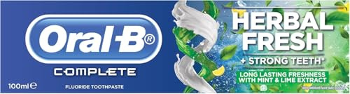Oral-B 123 Toothpaste, Fresh Mint, 100ml