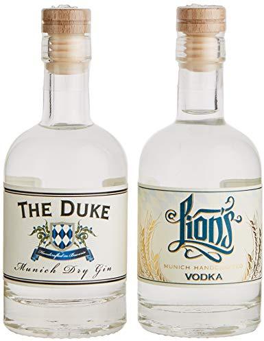 The Duke Gin & LION's Vodka Miniatur-Set (2 x 0.1 l)
