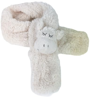 Teddys Rothenburg Schal Lamm weiß 100 cm Kinderschal Lammschal
