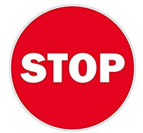 Autocollant Sticker adhesif signalisation Plaque Porte Panneau Stop