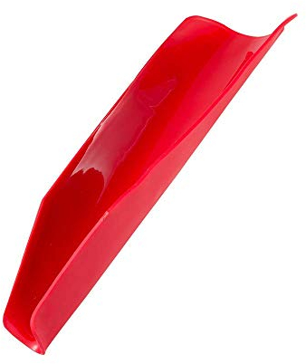 Cyantor Flexible Drain Tool Funnel, Red, 1 Gallon, Nitrile Rubber, Foldable, Moldable, for Oil Change, Gasoline, Water, Poultry Feeders, Fertilizer Containers