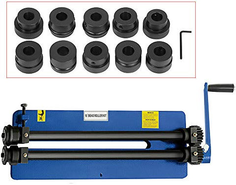Máquina curvadora redonda manual de 460 mm, 1,2 mm de capacidad, para trabajos de chapa