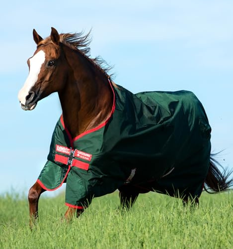 Horseware Rambo Original Turnout Lite 0g - Green/Red