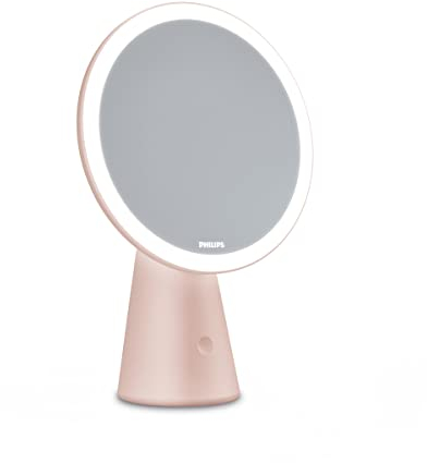 Philips LED Mirror Spiegelleuchte, 4,5W, drei voreingestellte Lichteinstellungen, Rosé