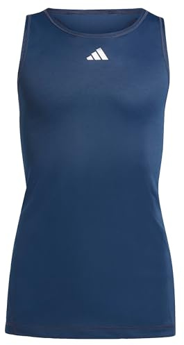 adidas Mädchen Club Tank Top, Collegiate Navy, 7-8 Years