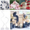 YDMINI Kit de Acro de Globos, Ajuste Libre Tamaño del Arco de Globos, Balloon Stand,Arco Globos Soporte,Arco para Globos de Fiesta,para Cumpleaños, Boda, Fiesta, Navidad, Halloween (B)