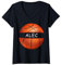 Neuheit personalisierter Name Alec Sports Basketball T-Shirt mit V-Ausschnitt