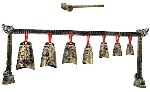 ibasenice Antique Chime Decoration Vintage Percussion Instrument Musical Ornaments for Tabletop