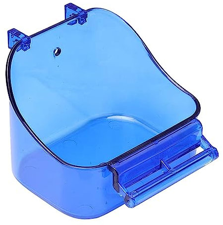 Baignoire À Oiseaux, Bain À Oiseaux Pour Cage, Boîte De Bain Pour Oiseaux De Compagnie Avec Doubles Crochets, Baignoire Pour Perroquets En Cage À Oiseaux, Accessoire De Cage À Oiseaux, Baignoire Pour
